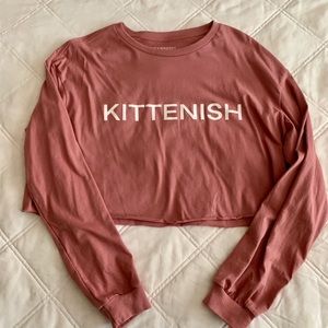 Kittenish Mauve Crop
